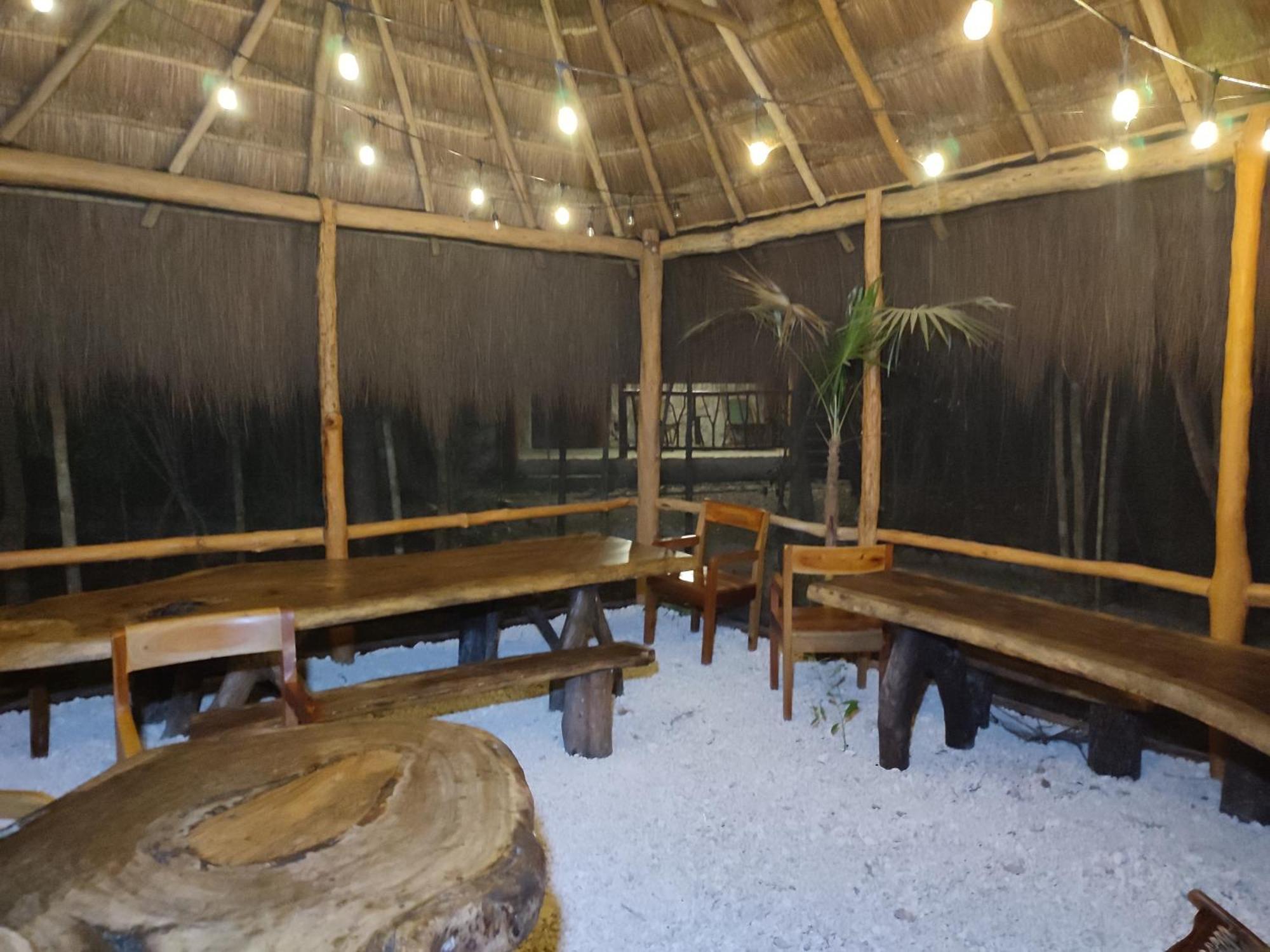 Aldea Maya-Ha Cabanas Con Cenotes Пуэрто-Морелос Экстерьер фото