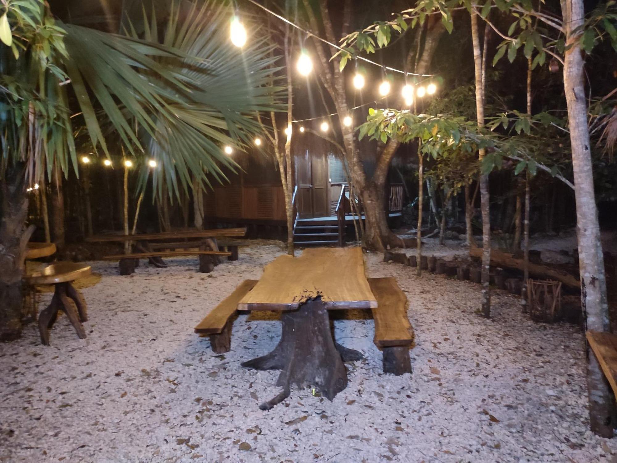 Aldea Maya-Ha Cabanas Con Cenotes Пуэрто-Морелос Экстерьер фото