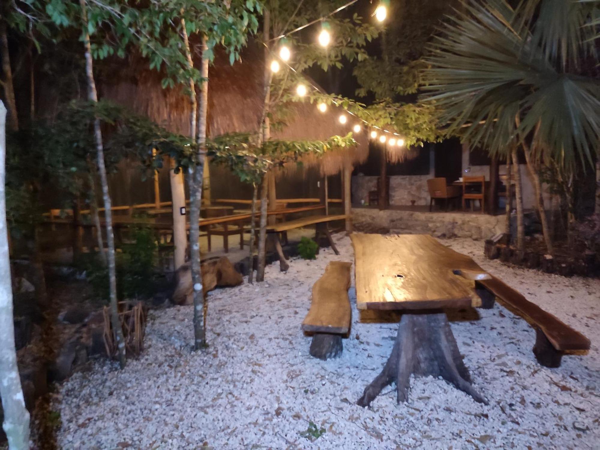 Aldea Maya-Ha Cabanas Con Cenotes Пуэрто-Морелос Экстерьер фото