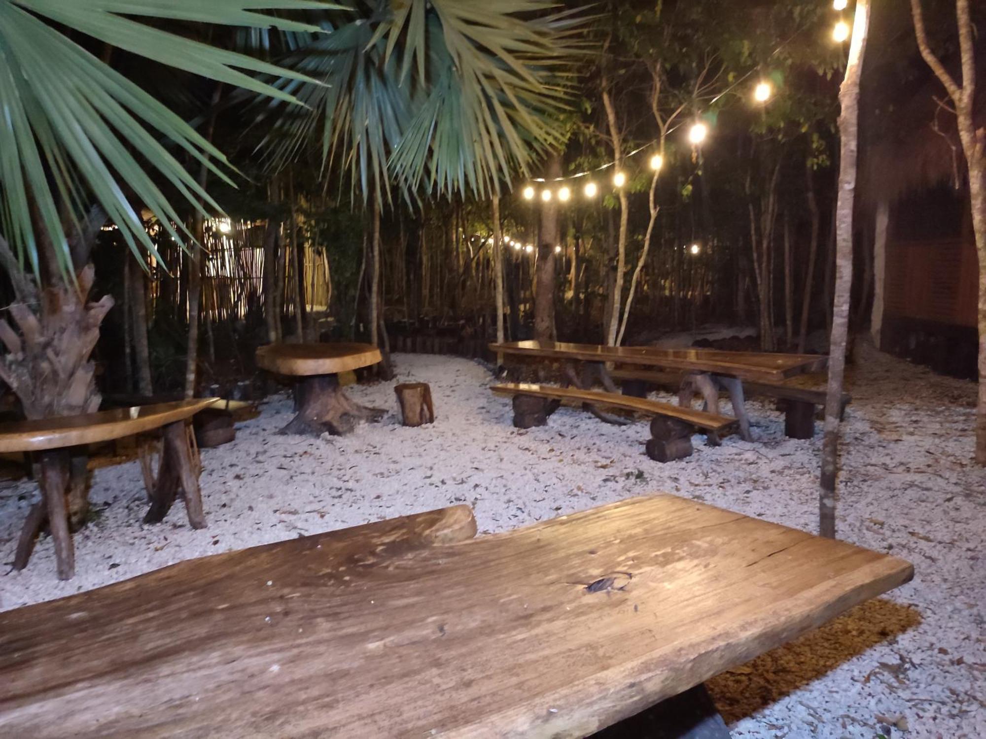 Aldea Maya-Ha Cabanas Con Cenotes Пуэрто-Морелос Экстерьер фото